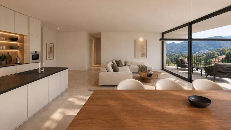 Exklusives Apartment mit Garten und überdachter Terrasse – Foto 5 von 8