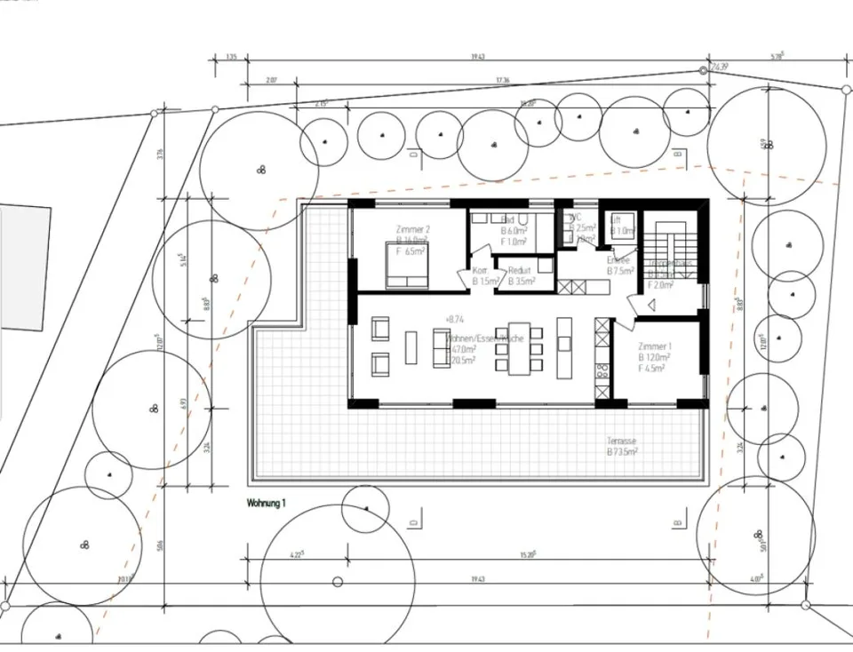Mehrfamilienhaus Sonnenrain (3.5-Zimmer Attika, 6A) – Foto 7 von 9