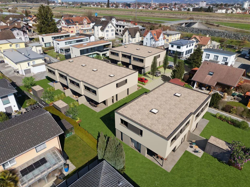 Progetto di costruzione nuova "Aurea Quartier" – casa a schiera di 5,5 locali in una posizione tranquilla ad Au – foto 8 di 11