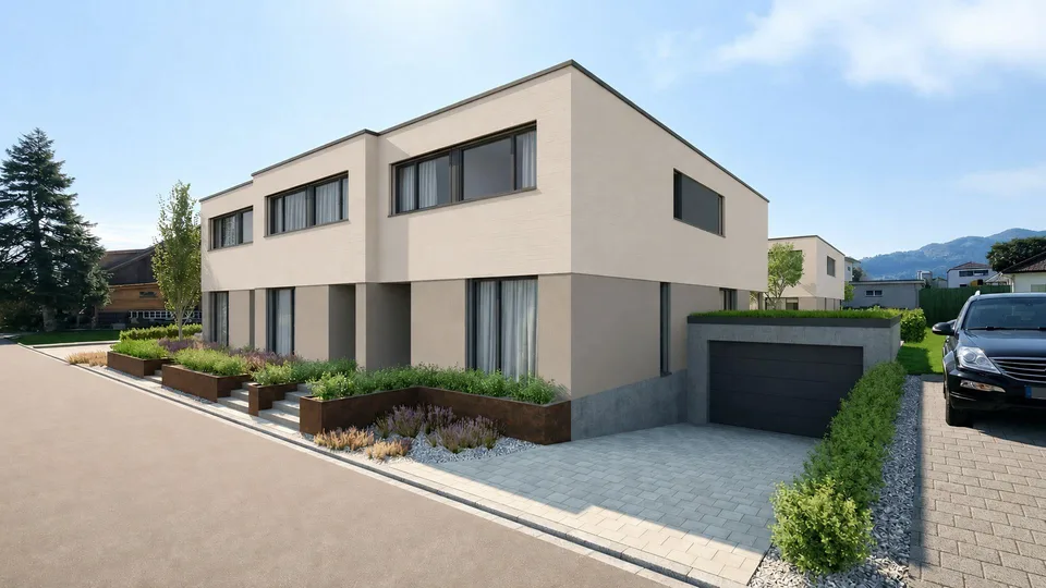 Progetto di costruzione nuova "Aurea Quartier" – casa a schiera di 5,5 locali in una posizione tranquilla ad Au – foto 9 di 11