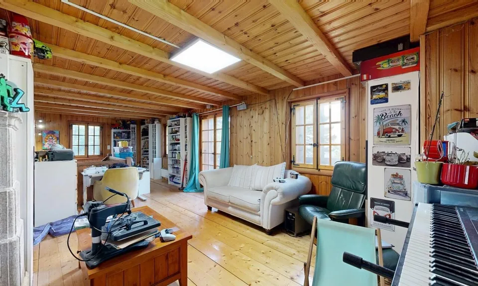 Les Giettes – Chalet de caractère sur un terrain d'exception – photo 10 sur 11