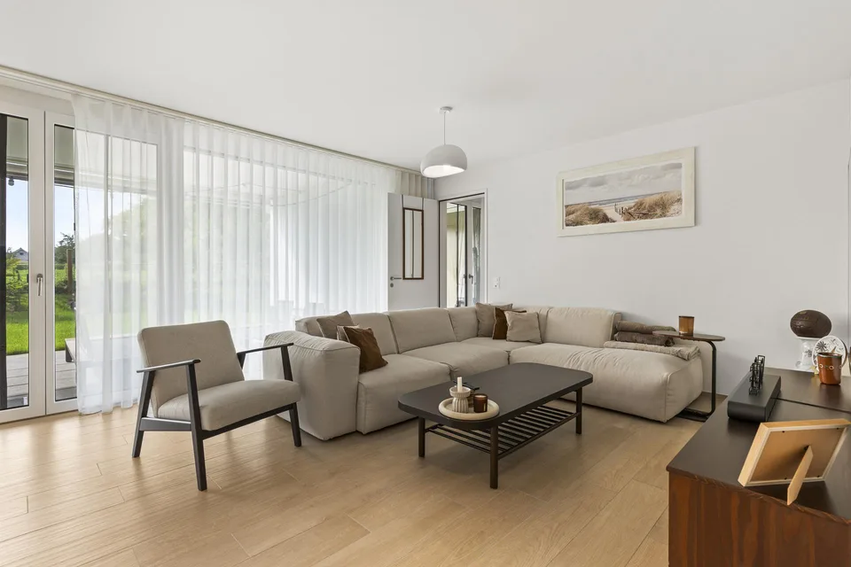 Appartement moderne de 3,5 pièces au rez-de-chaussée à Arbon – disponible immédiatement !