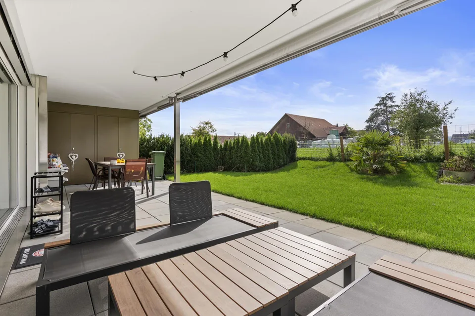 Appartement moderne de 3,5 pièces au rez-de-chaussée à Arbon – disponible immédiatement !