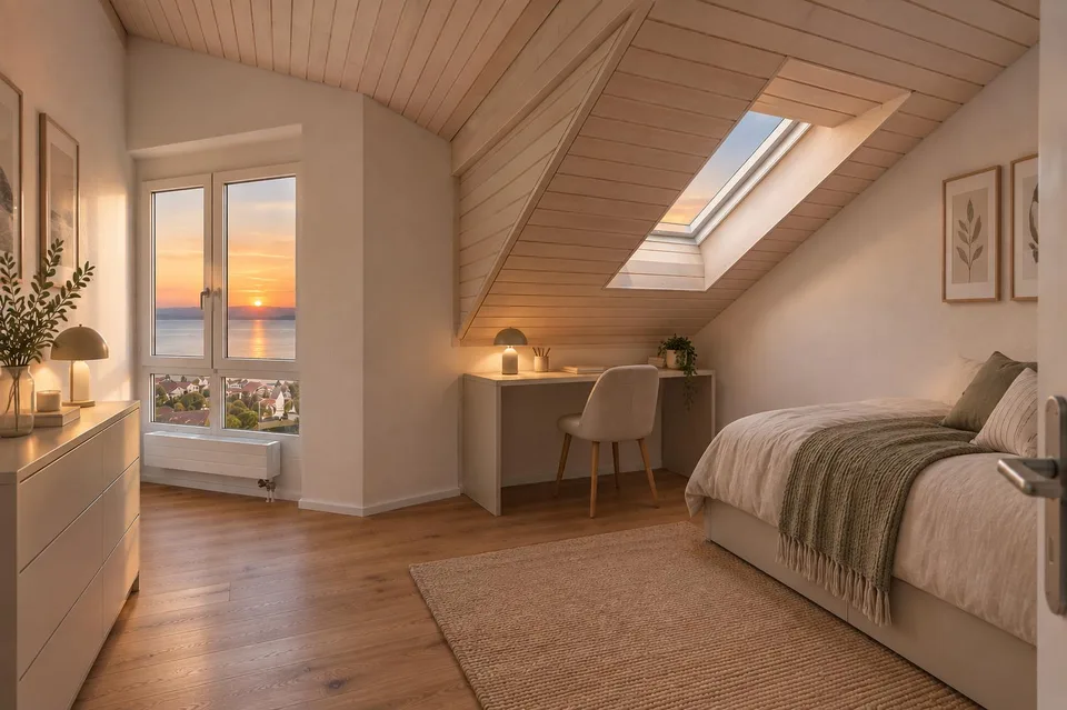Helle Dachwohnung mit Seesicht – photo 6 of 13