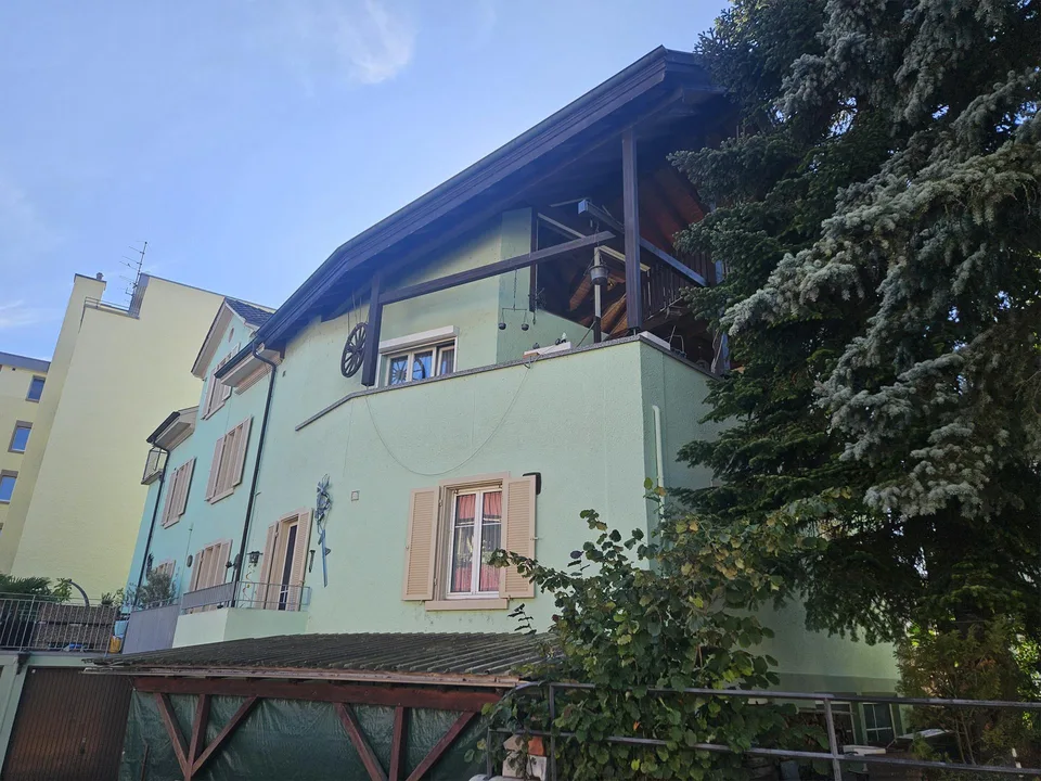 Grosszügige 4 ½-Zi.-Altbauwohnung, hell, zentral, zwei Terrassen