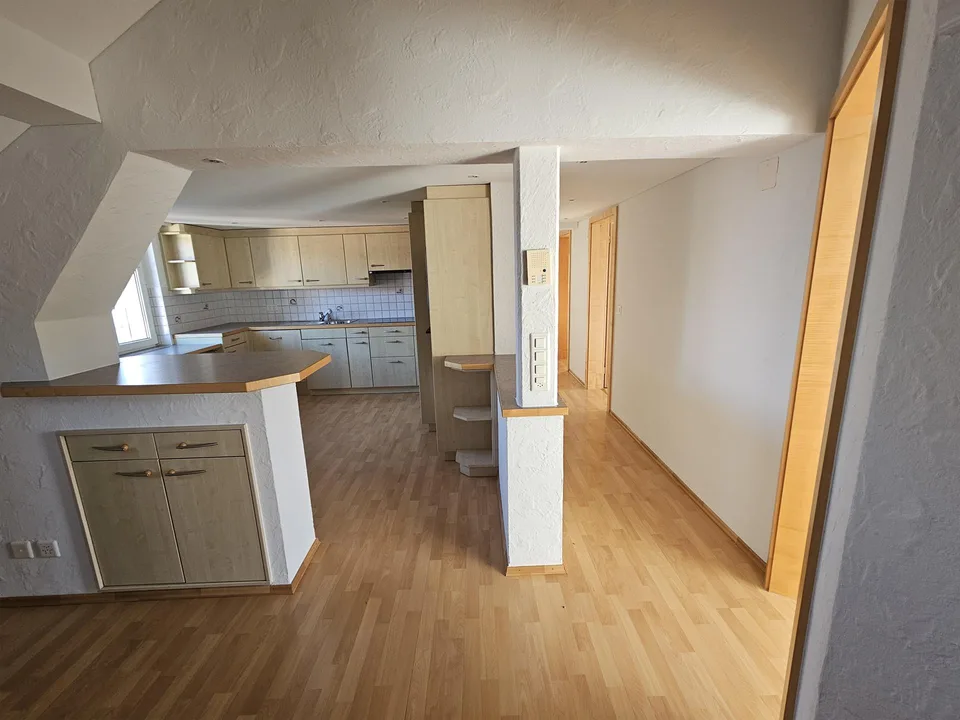 Grosszügige 4 ½-Zi.-Altbauwohnung, hell, zentral, zwei Terrassen