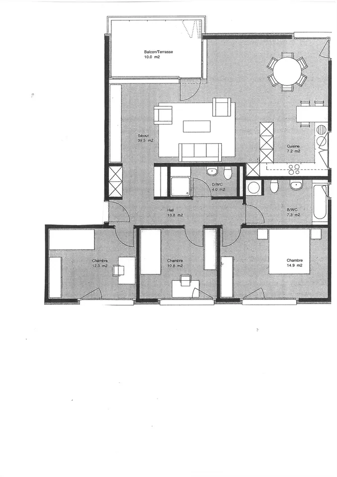 Magnifique appartement de 3.5 pièces à Granges-Paccot !