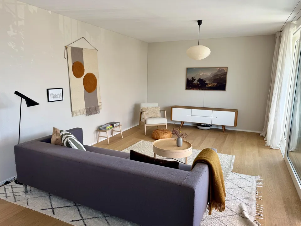 Möbelierte 5.5 Garten Maisonnette zur Untermiete 3 Monate ab 9.2.2027
