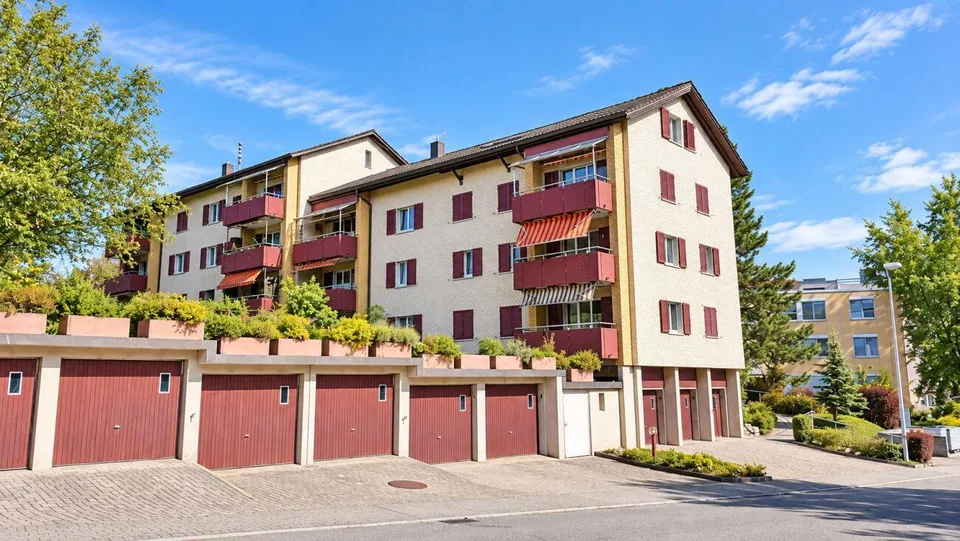 Moderne Wohnung mit grosszügigem Sitzplatz
