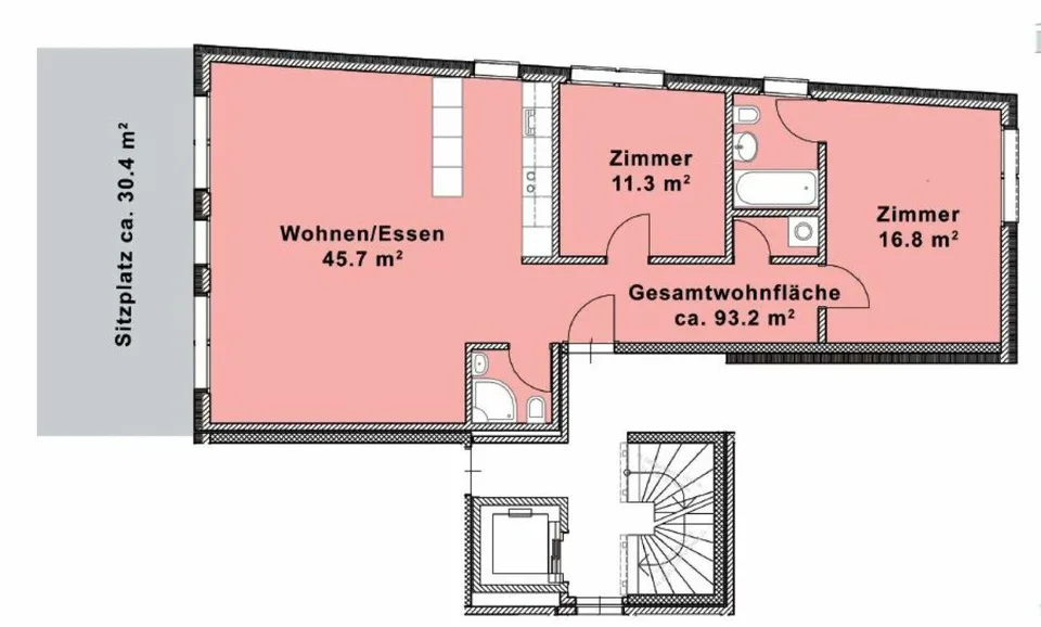Grosszügige 3.5-Zimmer-Gartenwohnung mit modernem Wohnkomfort
