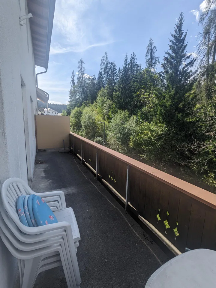1.5 Zimmerwohnung mit grossem Balkon