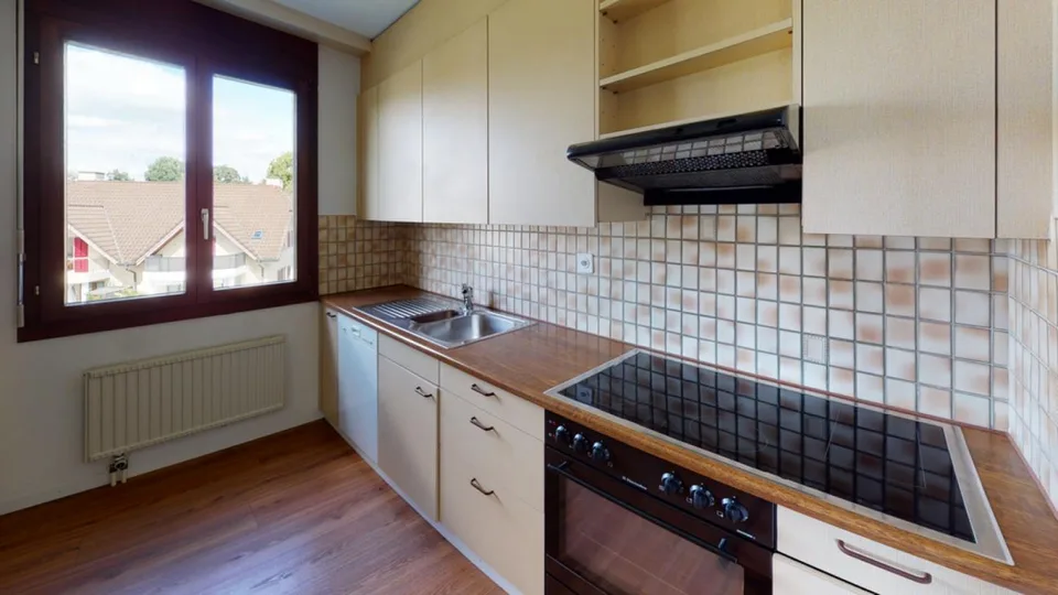 zentrumsnahe Wohnung mit Sitzplatz!
