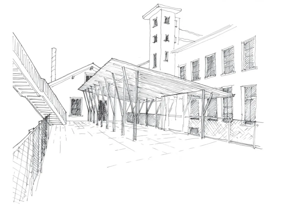 Räume in ehemaligen Werkstätten (85 bis 129m2) - z.B. W/01/01: 104 m2 – photo 5 sur 7