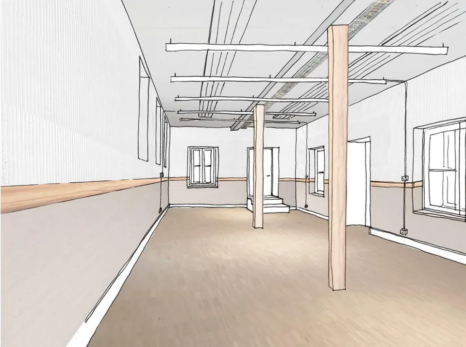 Räume in ehemaligen Werkstätten (85 bis 129m2) - z.B. W/01/01: 104 m2 – photo 2 sur 7
