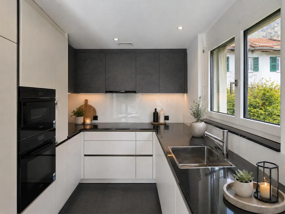 Modern renovierte 4.5-Zimmer-Wohnung mit Minergie-Standard in Trimmis – foto 4 di 13
