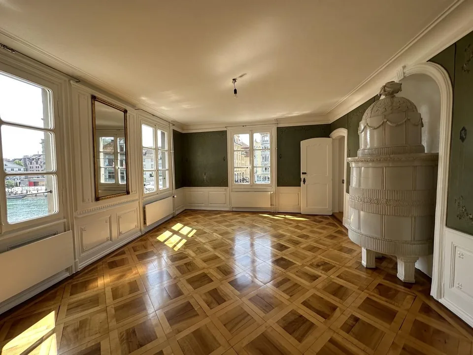 Historisches Wohnen direkt an der Reuss 3-Zimmerwohnung in der Luzerner Altstadt