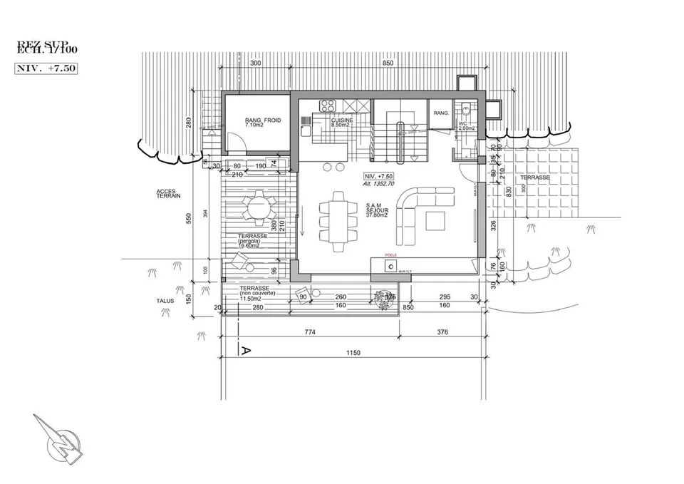 Magnifique terrain à bâtir avec permis de construire pour un chalet – foto 7 di 8