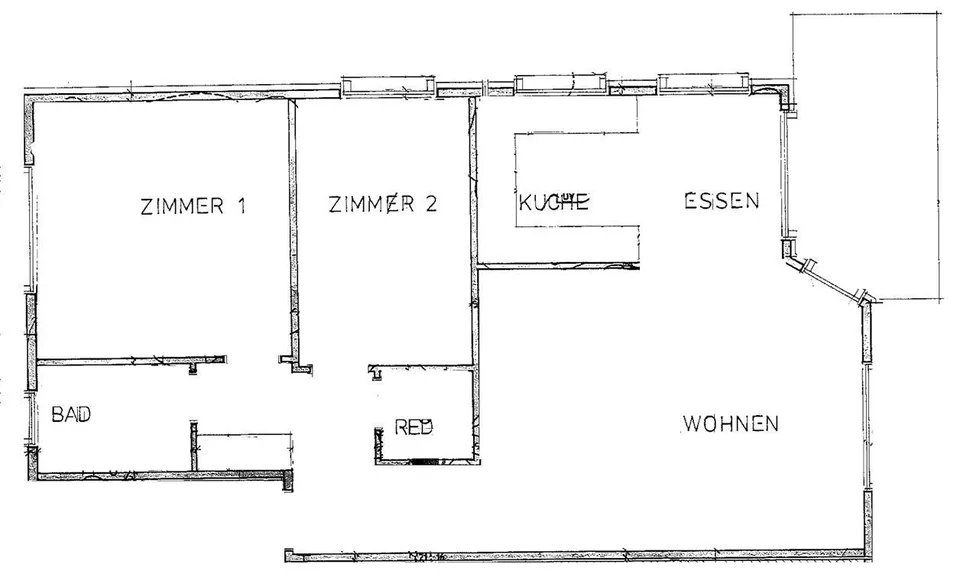 Schöne 3.5 Zimmer-Wohnung zu vermieten