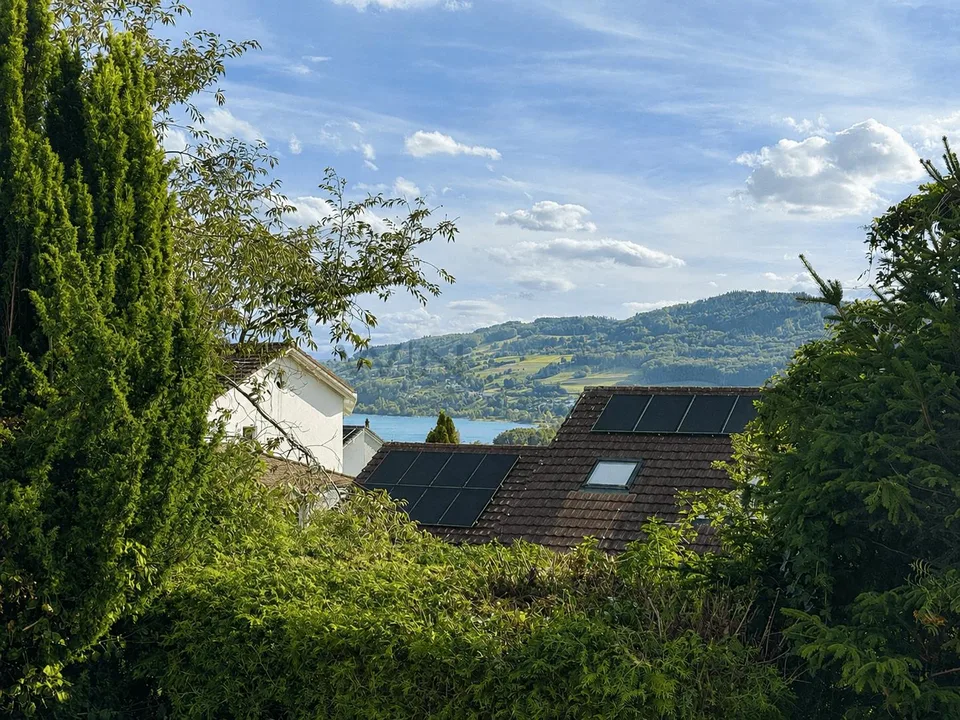 Logenplatz mit Weitsicht und Abendsonne