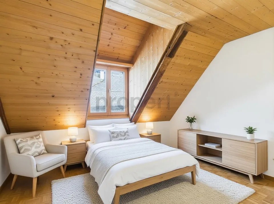 Stilvolle 5.5-Zimmer-Dachwohnung mit Charme im Dorfkern Malans – Foto 6 von 26