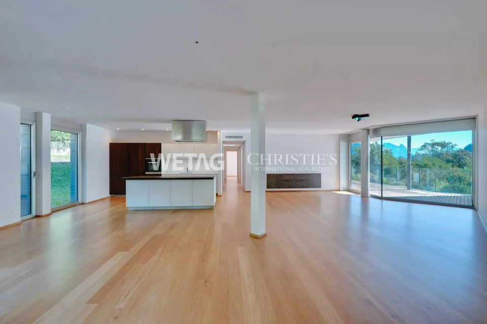 Lugano-Montagnola: Appartamento moderno con giardino privato, SPA & piscina comunitaria in vendita ? Prima residenza – foto 3 di 13