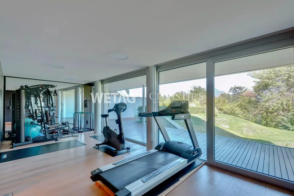 Lugano-Montagnola: Appartamento moderno con giardino privato, SPA & piscina comunitaria in vendita ? Prima residenza – foto 12 di 13