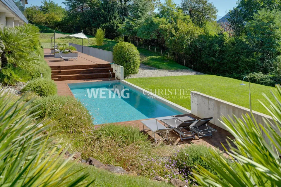 Lugano-Montagnola: Appartamento moderno con giardino privato, SPA & piscina comunitaria in vendita ? Prima residenza – foto 10 di 13