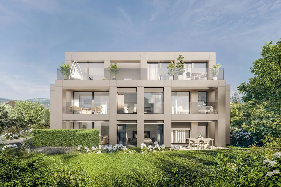 Neubauprojekt "PURO LIVING": Elegante Attikawohnung mit Weitsicht – Foto 3 von 4