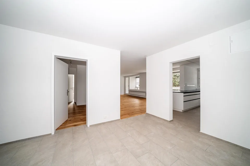 Grosszügige, komplett renovierte 5.5-Zimmer-Wohnung