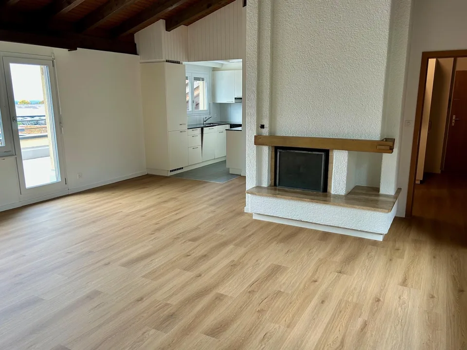 helle Dachwohnung mit sonniger Terrasse