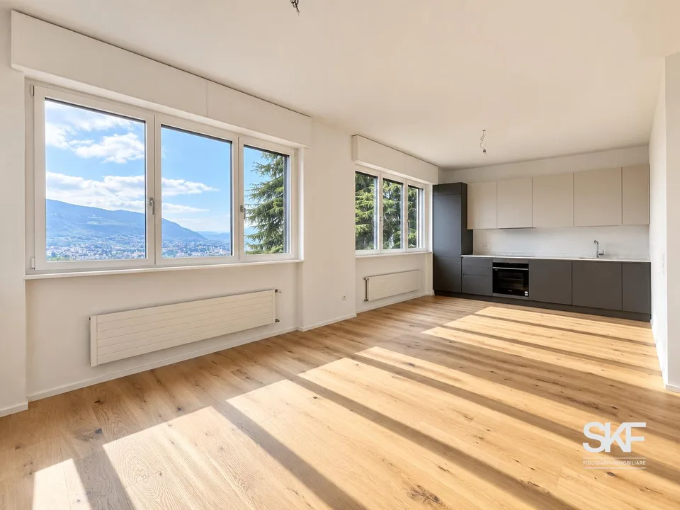 NOVAZZANO - NEUES 3.5 ZIMMER WOHNUNG MIT FREIER AUSSICHT – Foto 2 von 10
