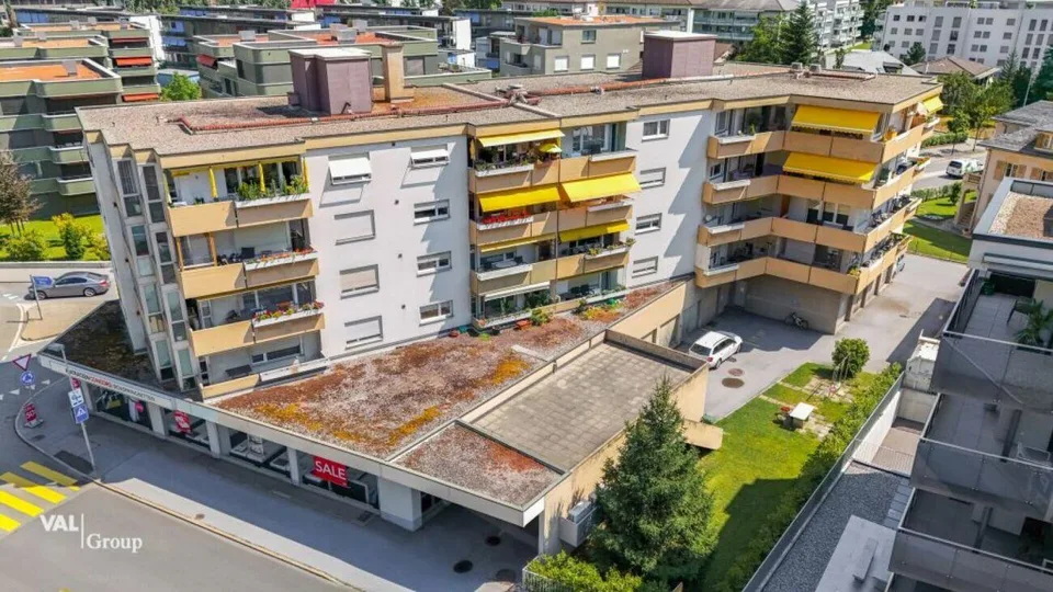 Appartamento soleggiato di 3.5 locali nel centro di Visp