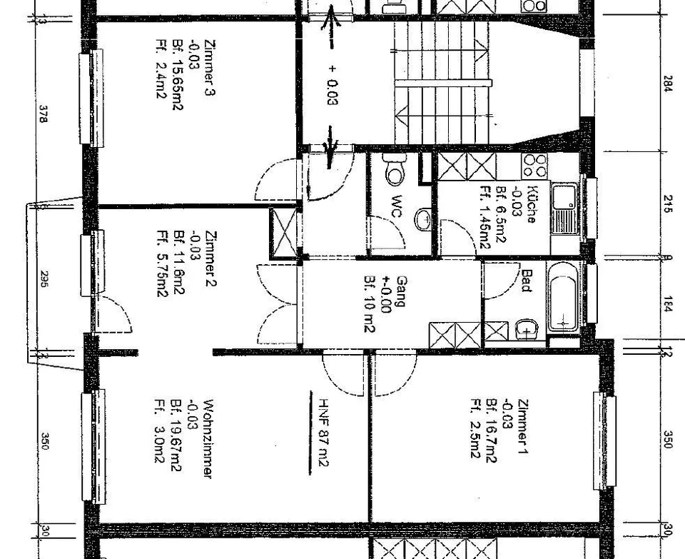 Idyllische 3.5-Zimmerwohnung im Kreis 6 zu vermieten