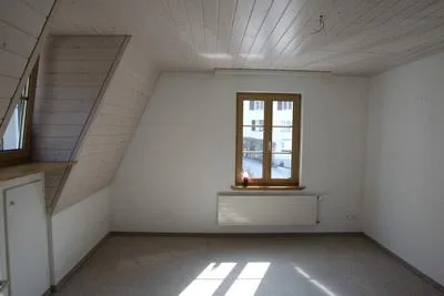 Romantische Dachwohnung mit grossem, isoliertem Dachgeschoss