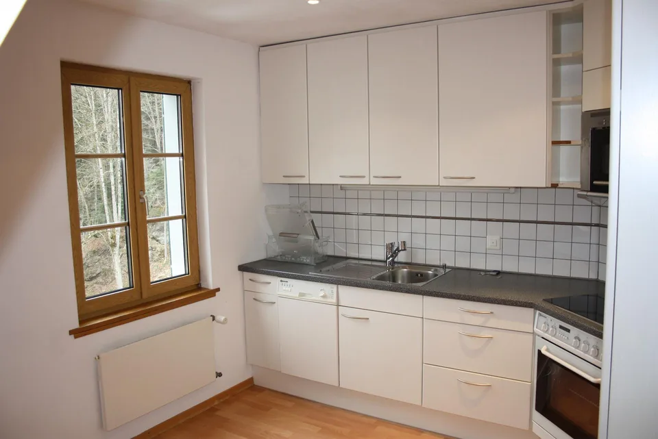 Romantische Dachwohnung mit grossem, isoliertem Dachgeschoss
