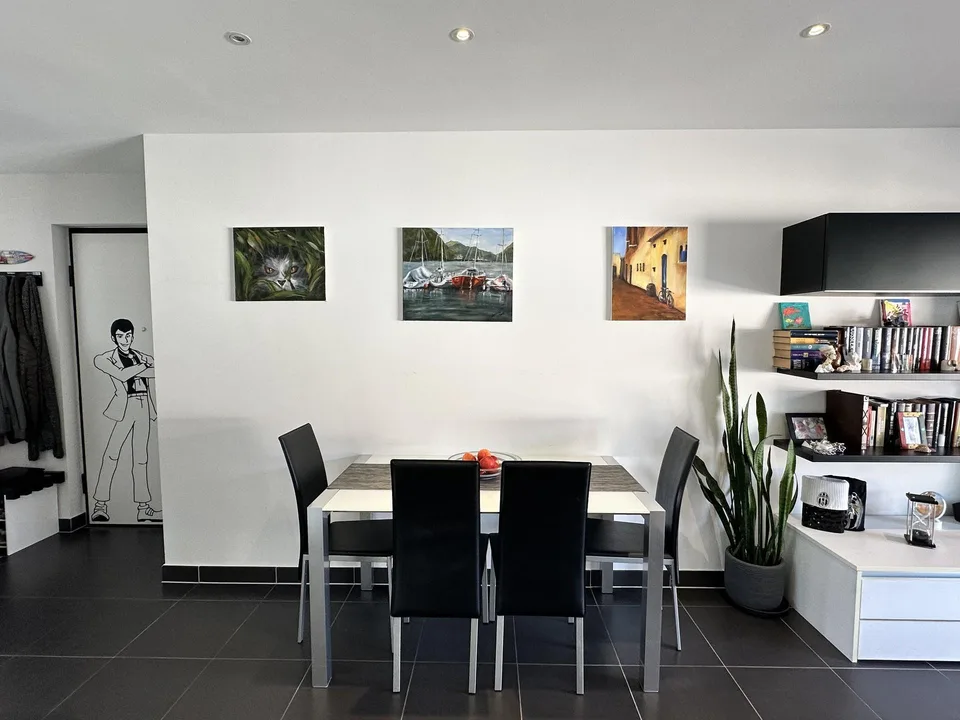 CURATO E MODERNO 3.5 A VILLA LUGANESE CON GRANDE TERRAZZA – photo 6 sur 16