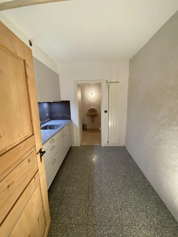 Spezielle Wohnung im Zentrum von Mels zu vermieten