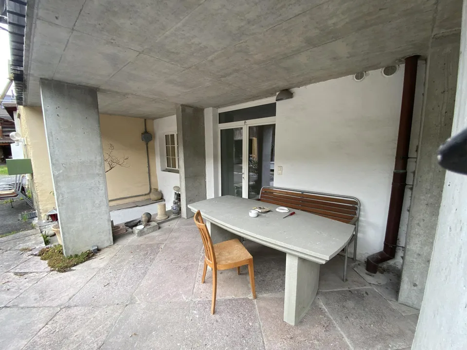 Spezielle Wohnung im Zentrum von Mels zu vermieten