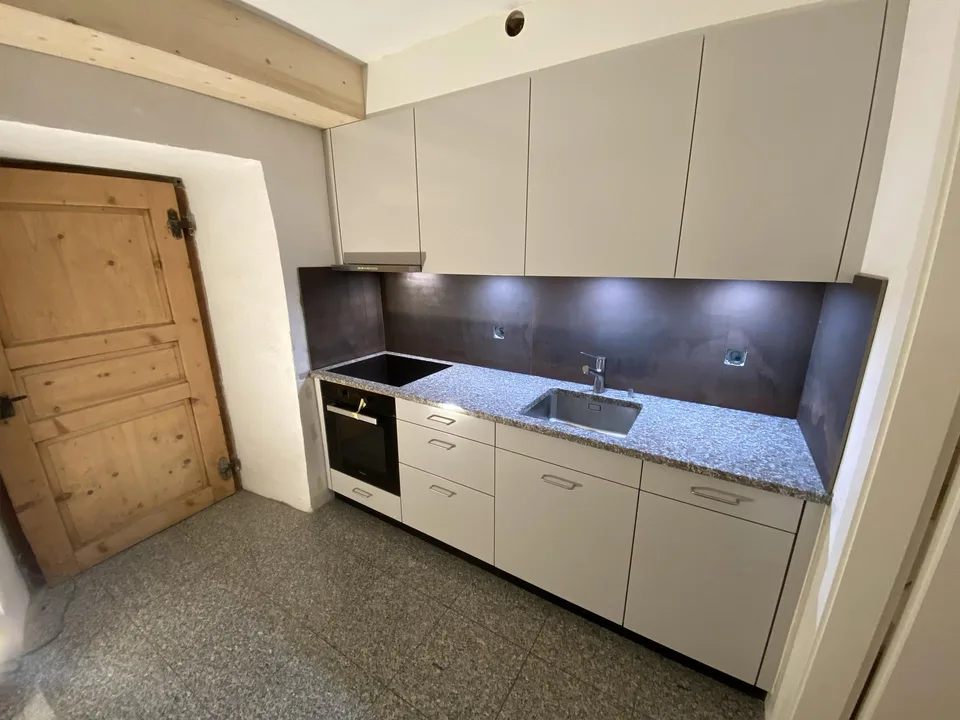 Spezielle Wohnung im Zentrum von Mels zu vermieten