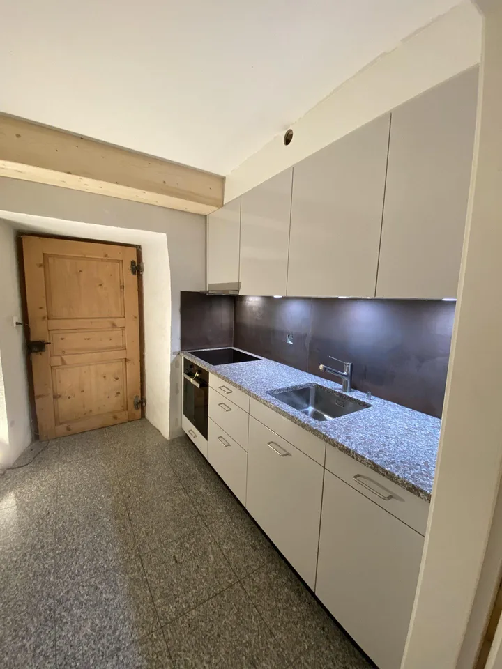 Spezielle Wohnung im Zentrum von Mels zu vermieten