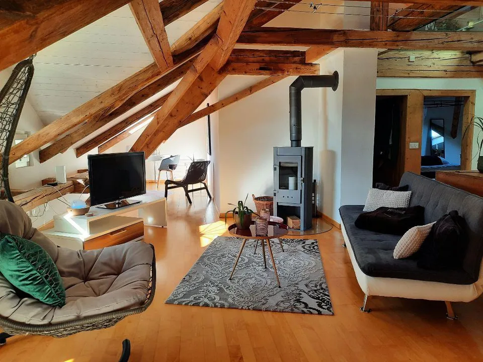 Stilvolle Dachwohnung