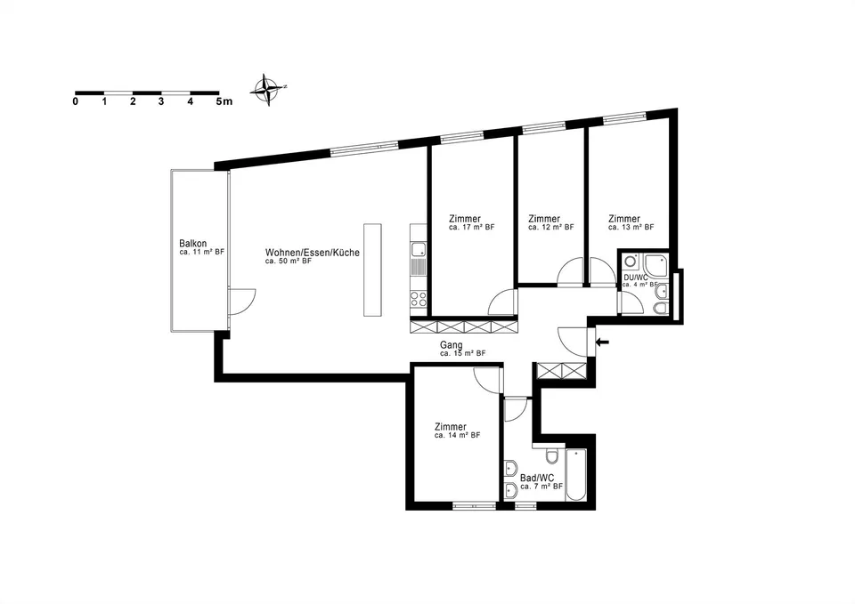 5.5 Zimmerwohnung
