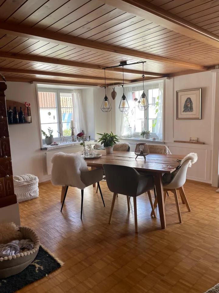 3.5 Zi-Wohnung mit Balkon und eigenem Garten
