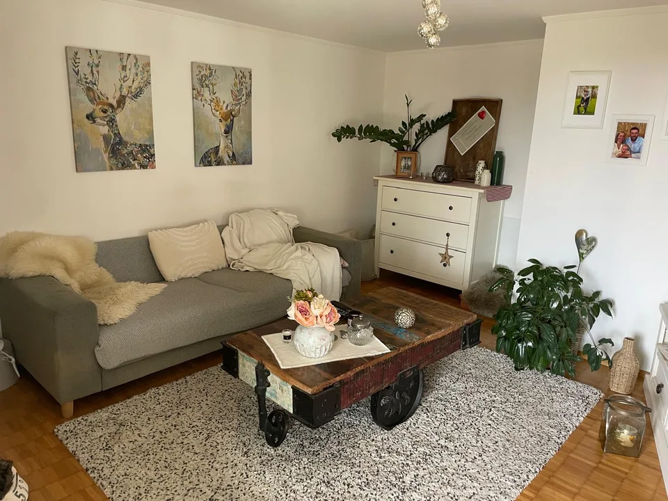 3.5 Zi-Wohnung mit Balkon und eigenem Garten