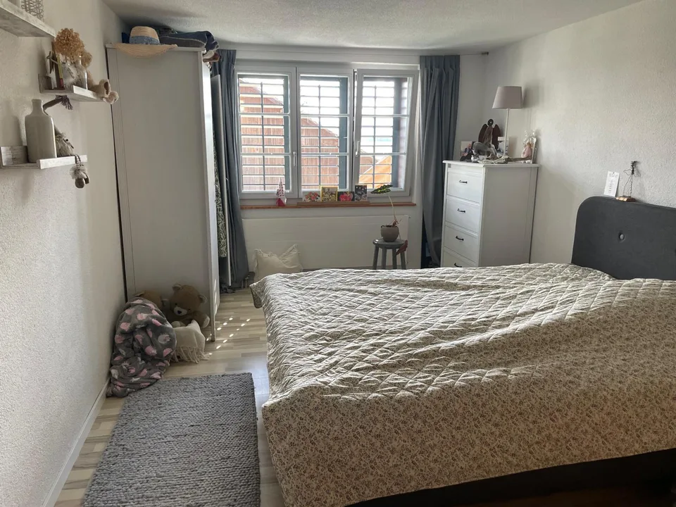 3.5 Zi-Wohnung mit Balkon und eigenem Garten