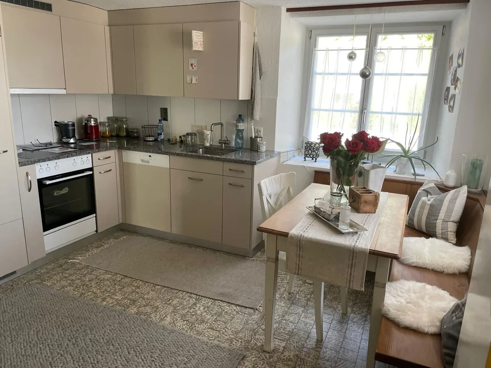 3.5 Zi-Wohnung mit Balkon und eigenem Garten