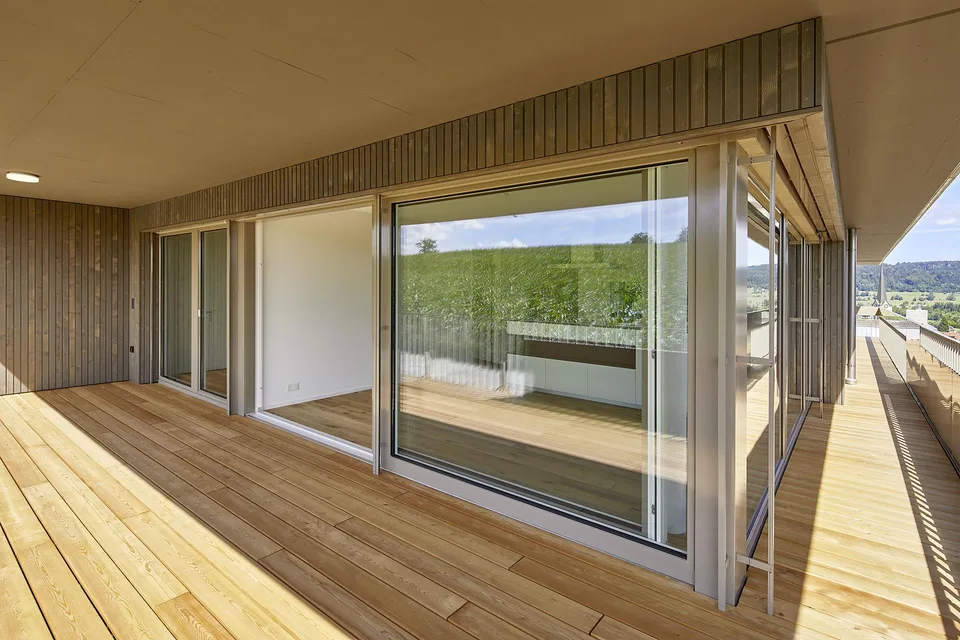 Moderne 3.5 Zimmerwohnung mit Weitblick