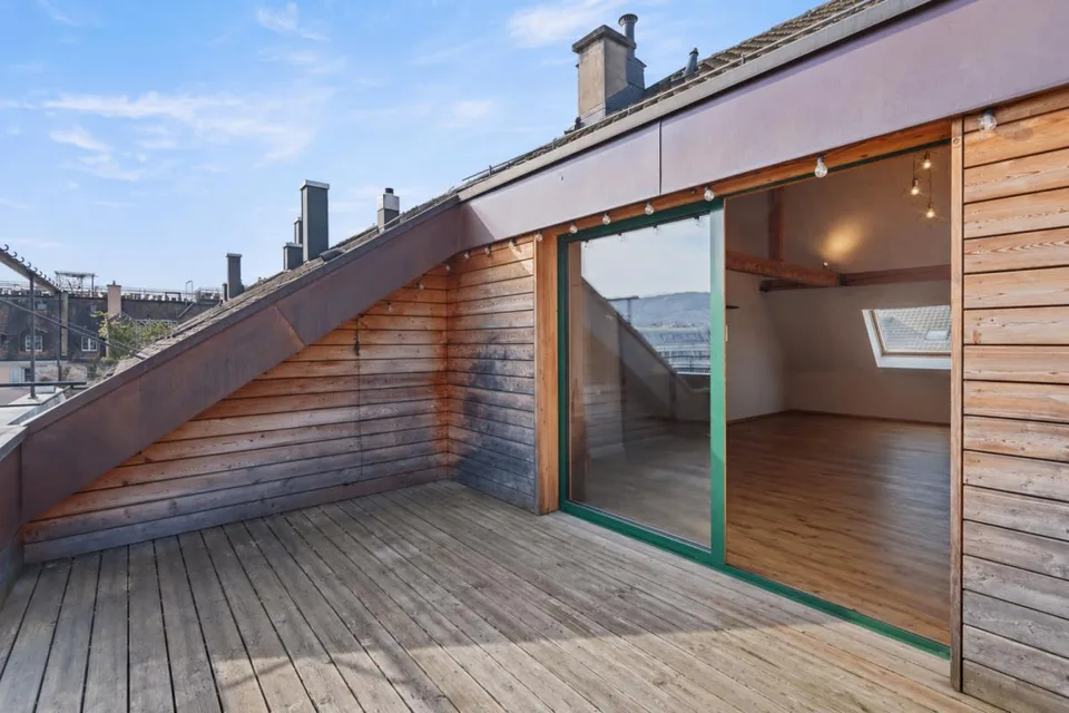 2.5-Zi.-Attikawohnung mit Dachterrasse - Kreis 4 – photo 19 of 24