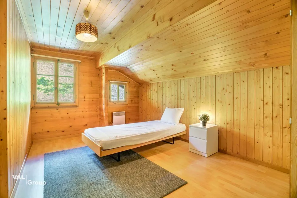 Gemütliche Dachwohnung mit Aussicht in Staldenried