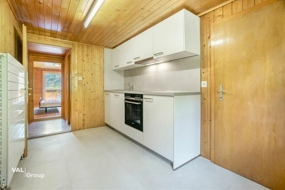 Gemütliche Dachwohnung mit Aussicht in Staldenried